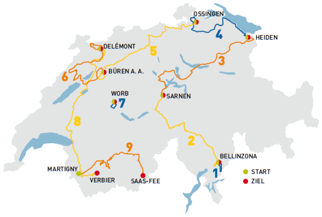 vuelta suiza 2014 mapa